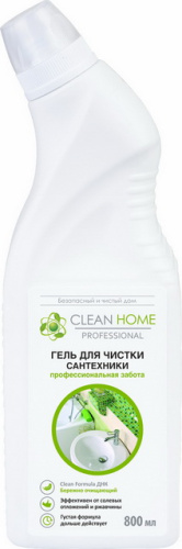CLEAN HOME гель д/чистки сантехники 800мл